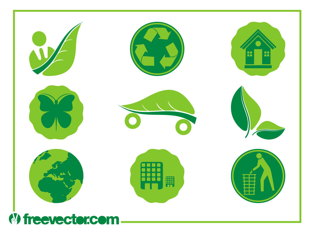 1024x765 Ecology Icons Vectors Vector Art Graphics