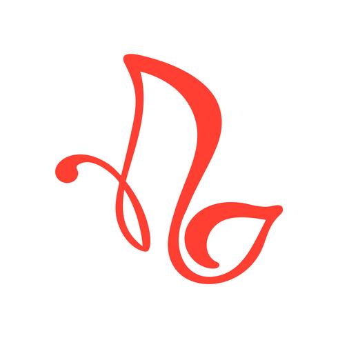 490x490 Hand Drawn Calligraphy Logo Of Butterfly Beauty Cosmetic Concept