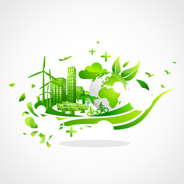 367x368 Vector Ecology City Free Vector Download