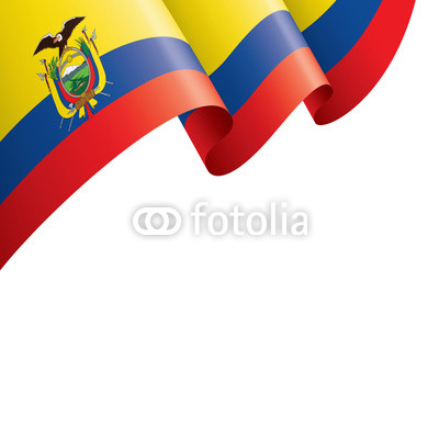 400x400 Ecuador Flag, Vector Illustration On A White Background Buy