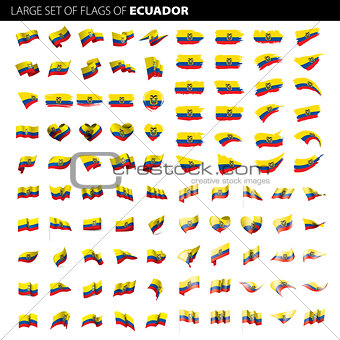340x340 Image Ecuador Flag, Vector Illustration From Crestock