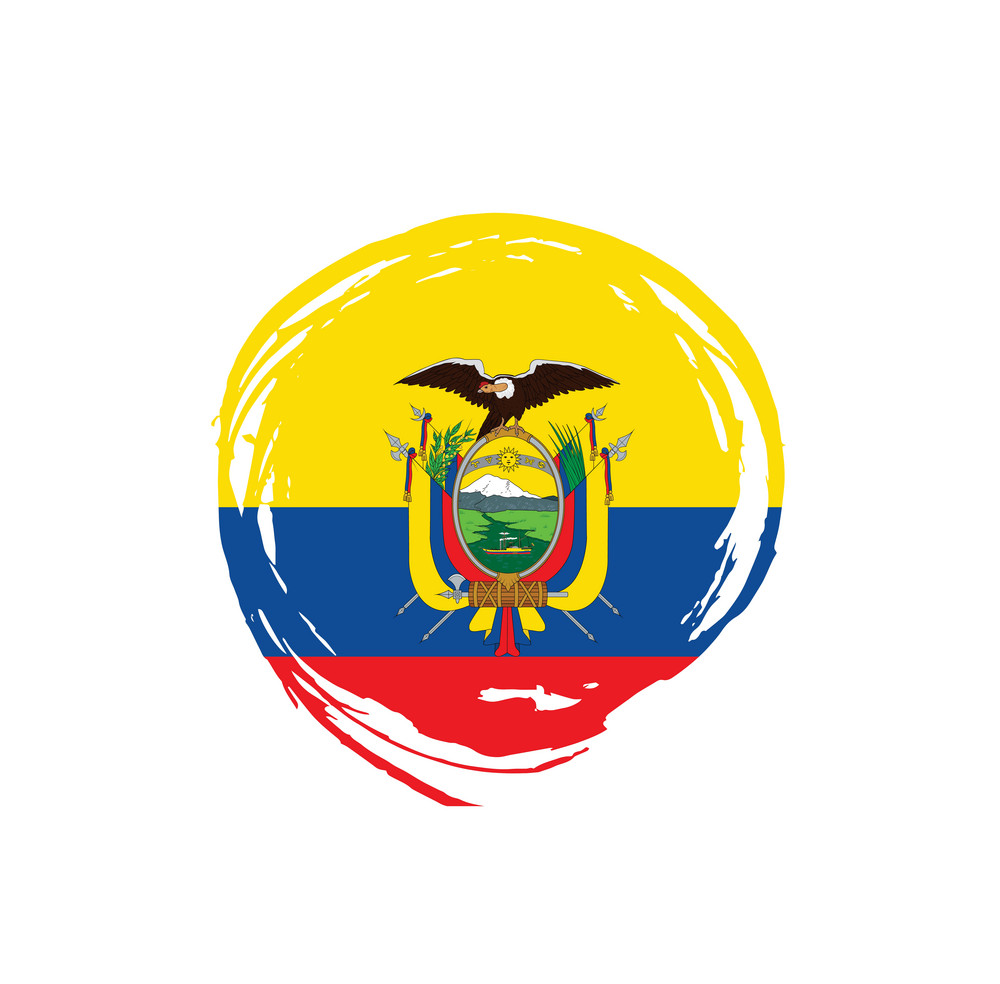 1000x984 Ecuador Flag Vector