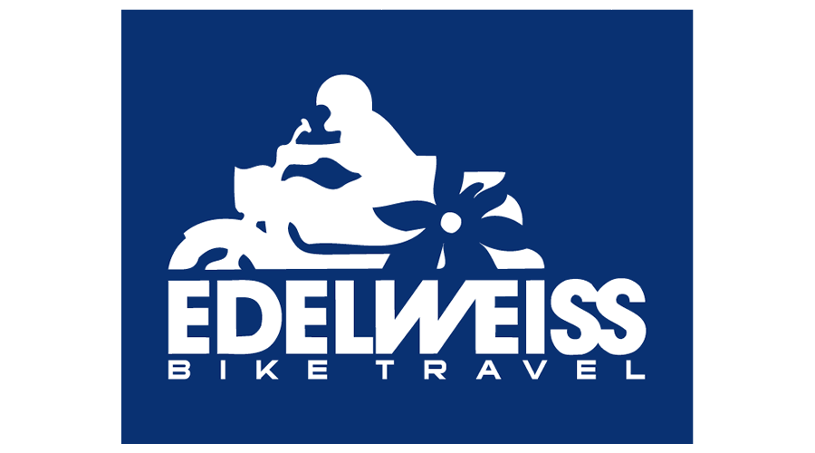 900x500 Edelweiss Bike Travel Vector Logo Free Download