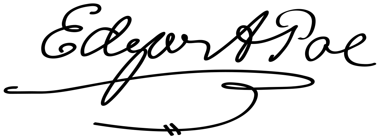 Fileedgar Allan Poe Signature 1280x475 Fileedgar Allan Poe Signature