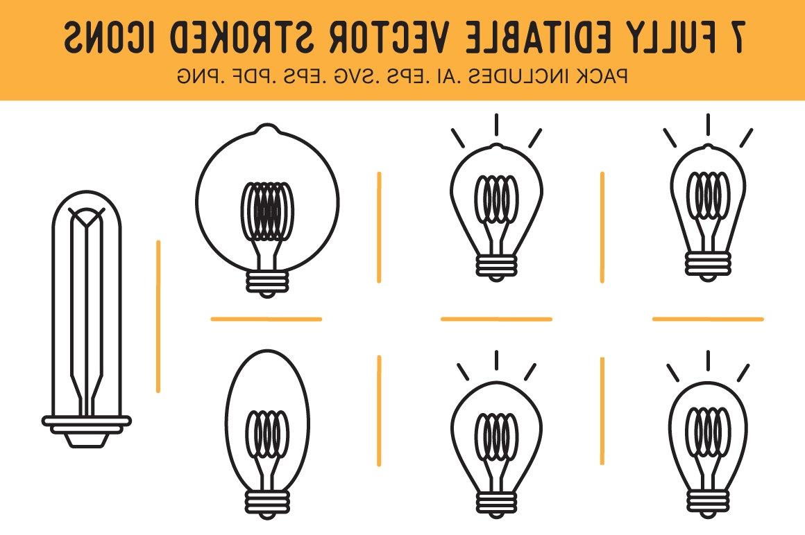 Best Hd Edison Style Light Bulbs Vector Design Free Vector Art 1160x772 Best Hd Edison Style Light Bulbs Vector Design Free Vector Art