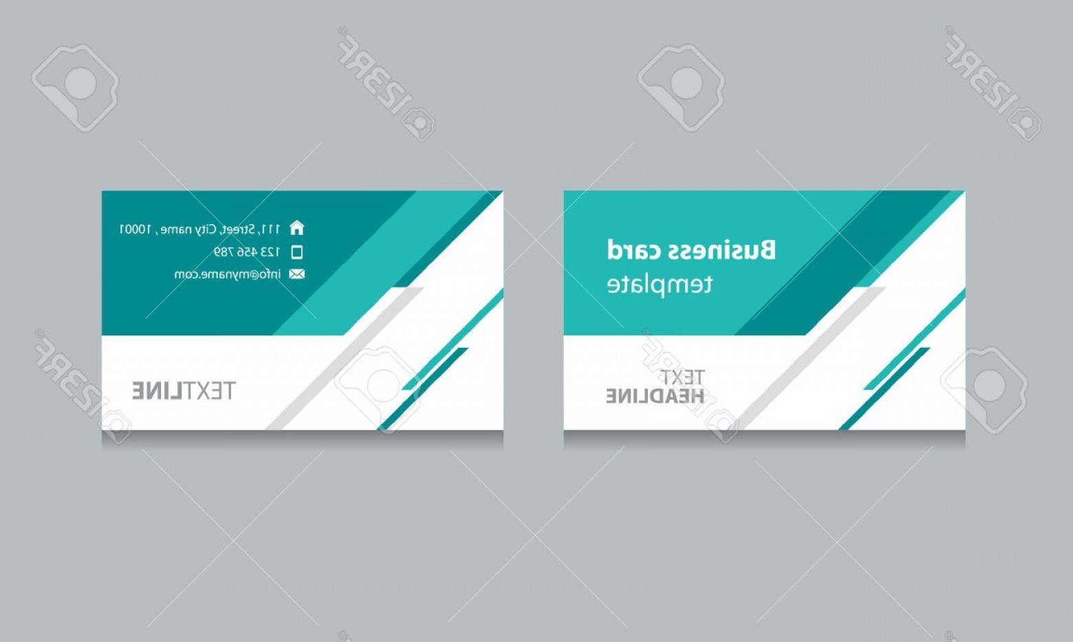 1560x934 Photostock Vector Business Card Template Design Backgrounds Vector