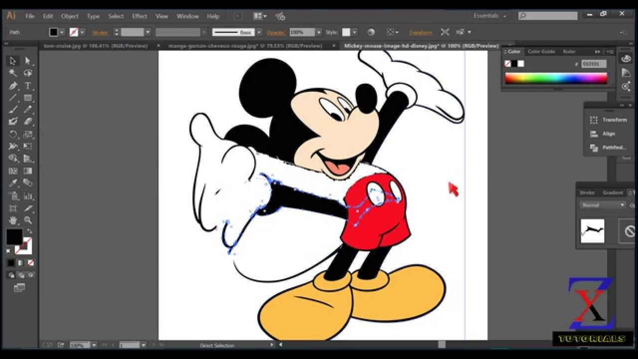 1280x720 Convert A Png Illustration To An Editable Vector Image