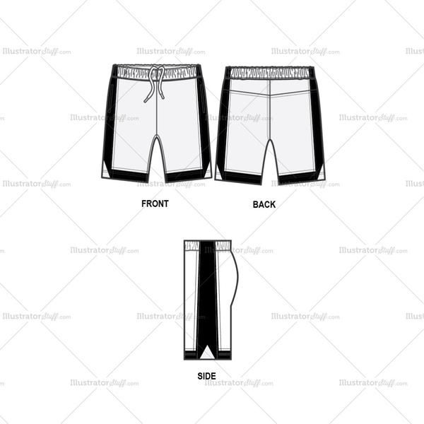 600x600 Men's Shorts Men's Fashion Flat Templates In Fashion