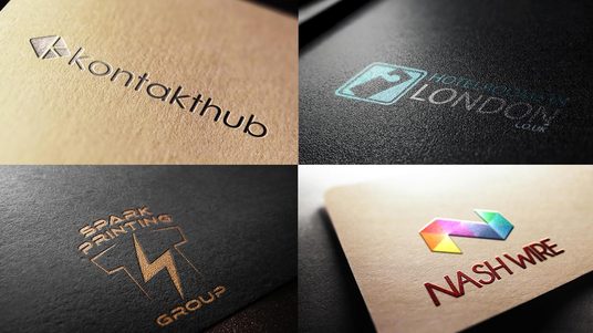 536x301 Design Modern Logo With Free Editable Vector