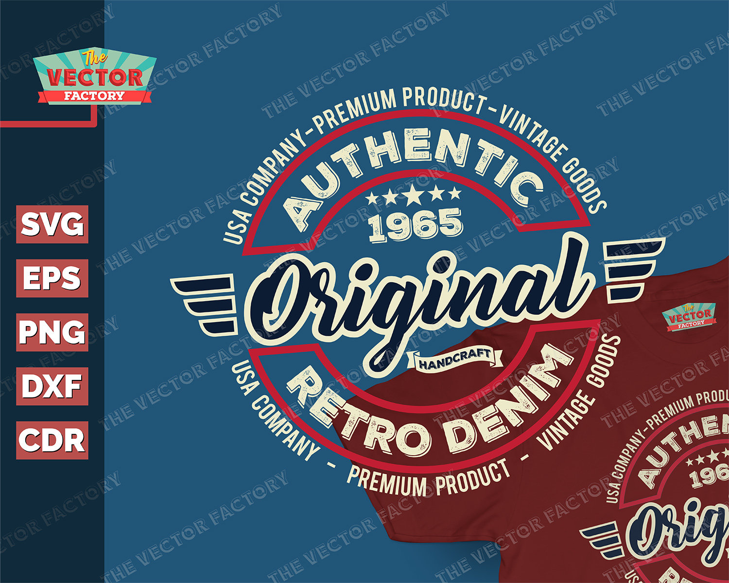 1500x1200 Retro Denim Draw Editable Vector Graphic For Designs On Etsy