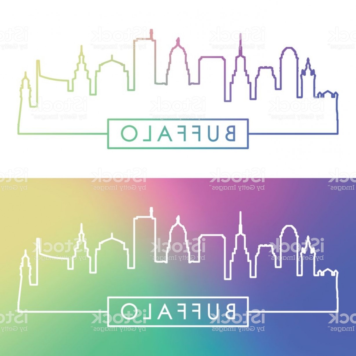 1228x1228 Buffalo Ny Skyline Vector Lamaison