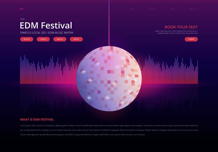 Retro Party And Gathering Poster Template Vector 700x490 Retro Party And Gathering Poster Template Vector