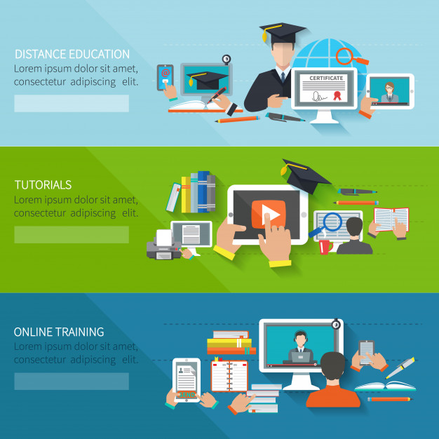Online Education Banner Vector Free Download 626x626 Online Education Banner Vector Free Download