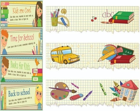 Vector Education Banner Free Vector Download 464x368 Vector Education Banner Free Vector Download