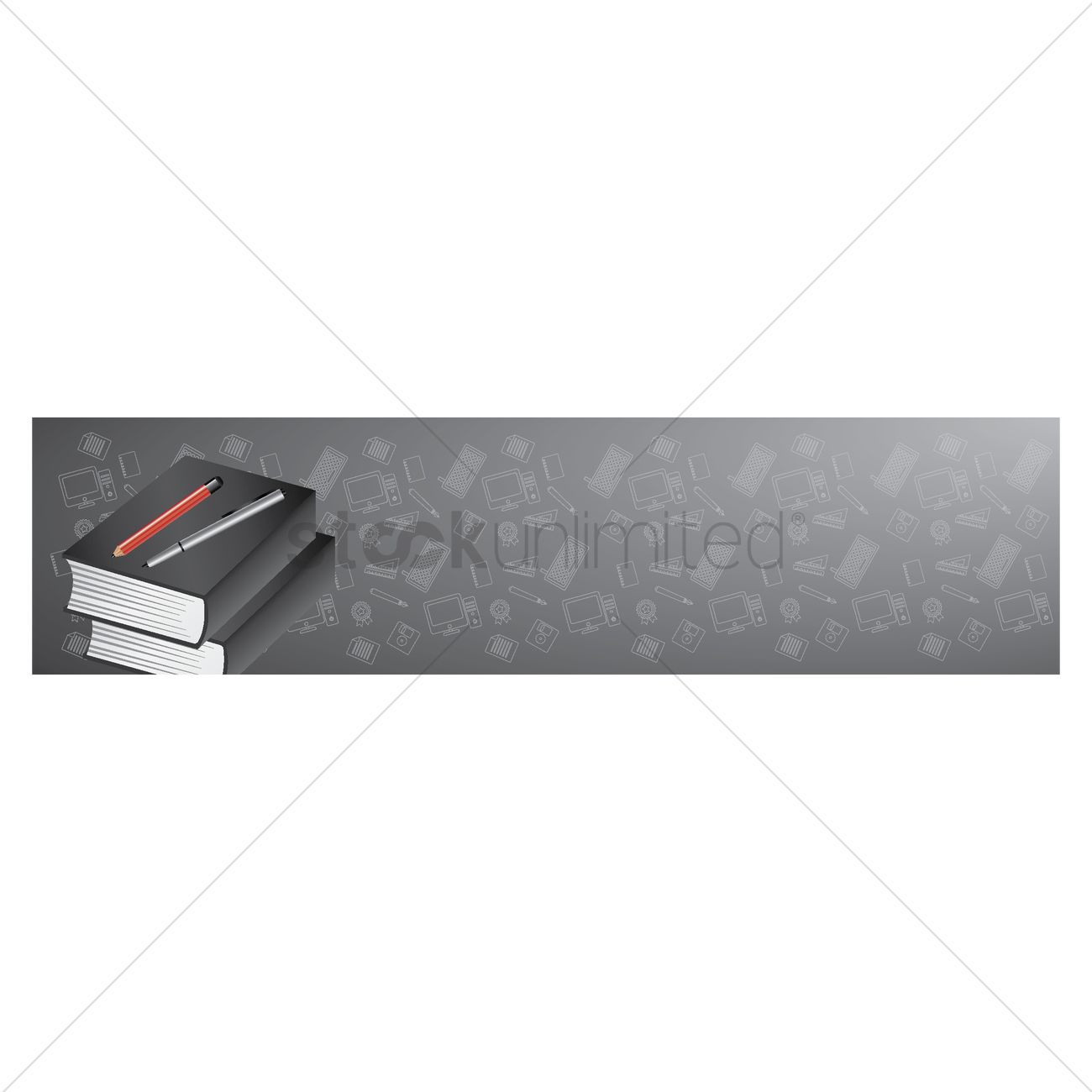 Education Banner Vector Image 1300x1300 Education Banner Vector Image