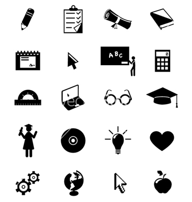 Education Icon Vector Images 380x400 Education Icon Vector Images