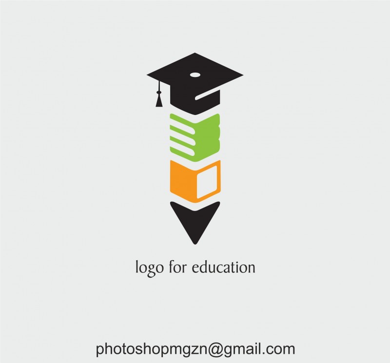 800x745 Education Logo Model For Download