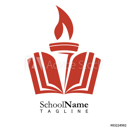 500x500 School Education Logo Icon Vector