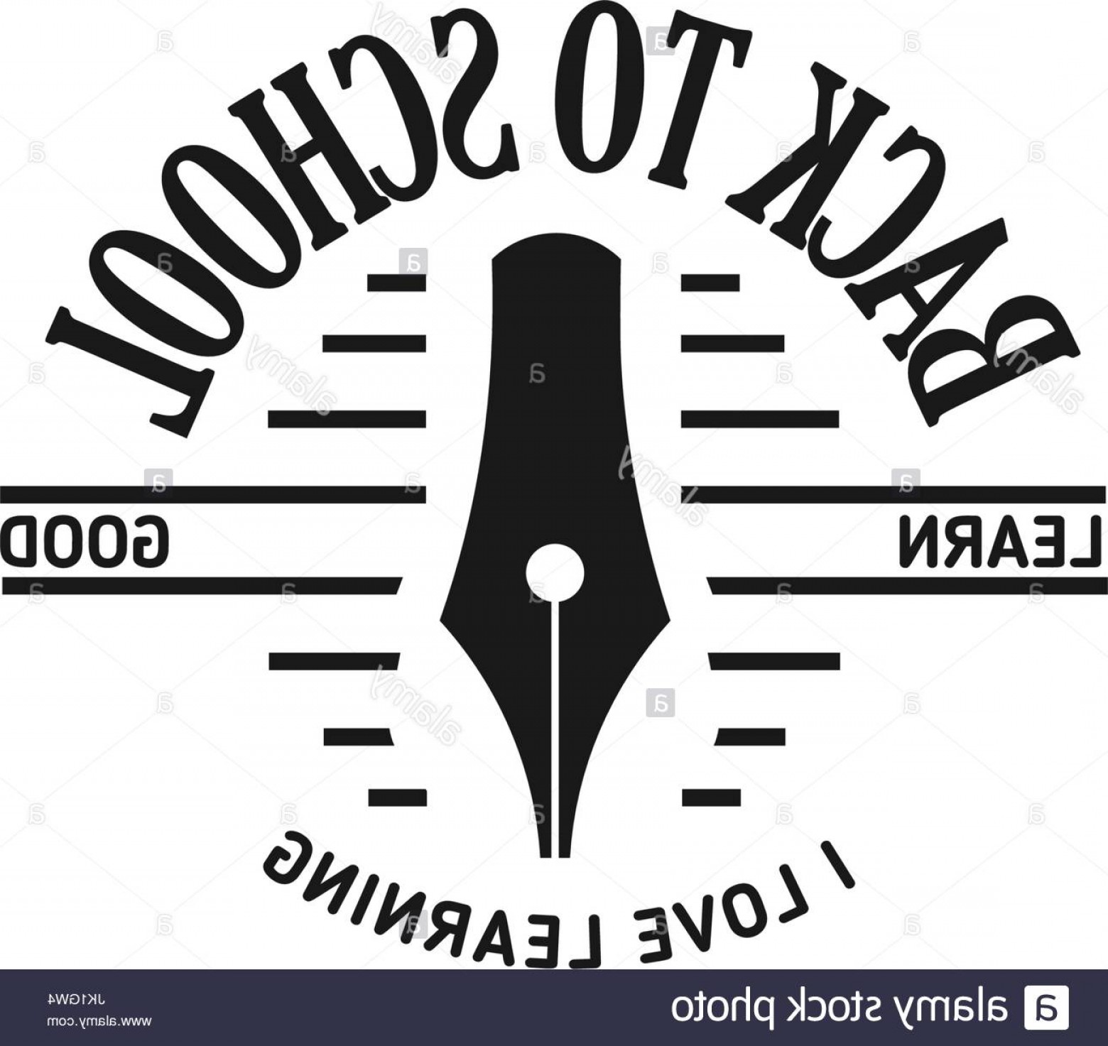 1560x1473 Stock Photo School Logo Vector Monochrome Vintage Style Design