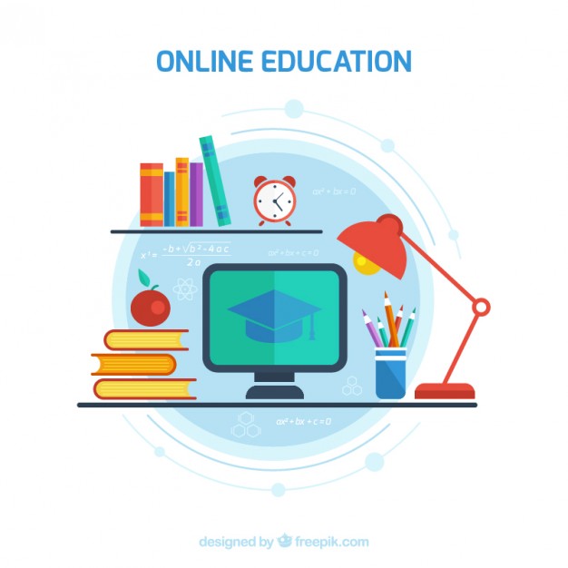 Online Education Vector Free Download 626x626 Online Education Vector Free Download