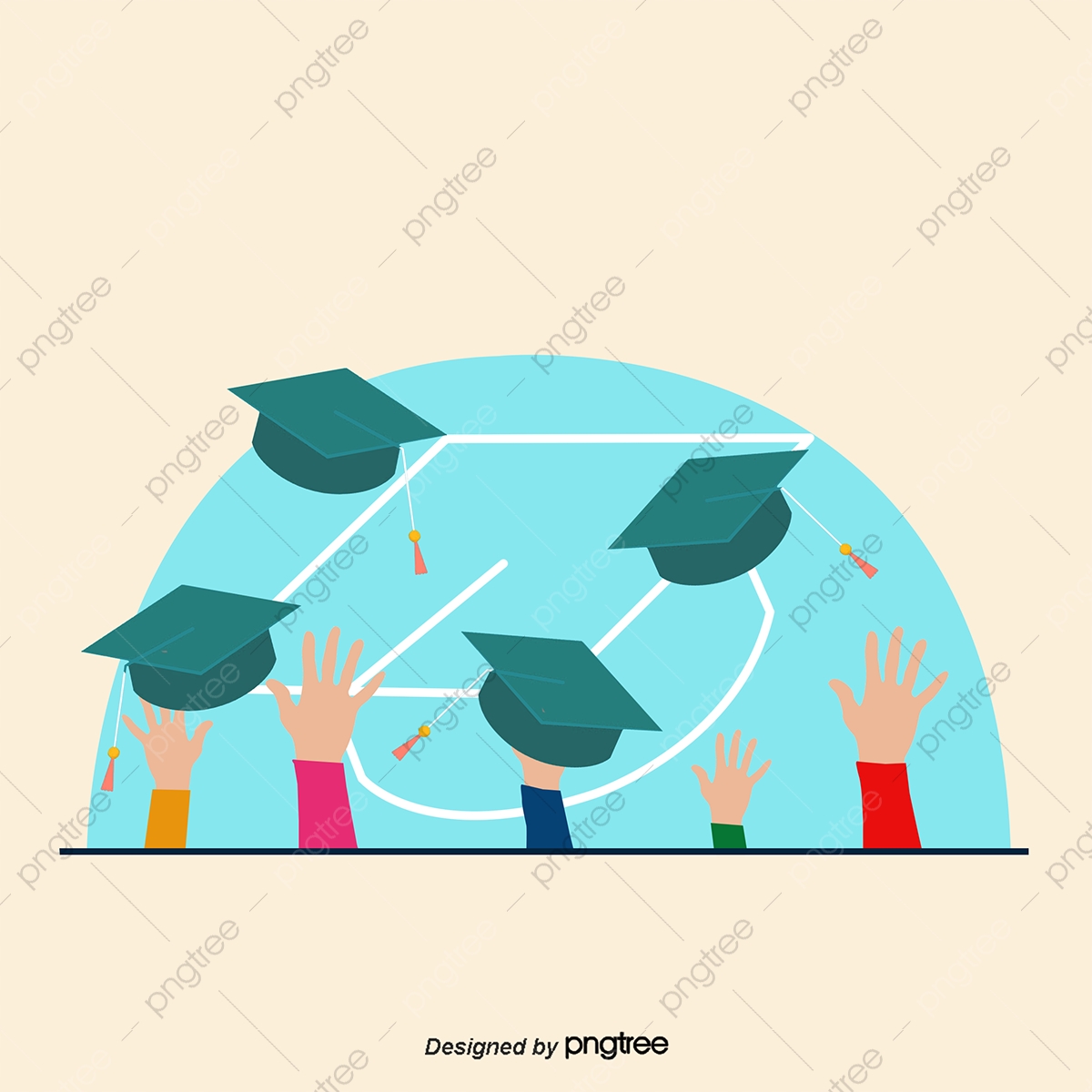 Vector Education Learning Bachelor Cap Creative Elements 1200x1200 Vector Education Learning Bachelor Cap Creative Elements