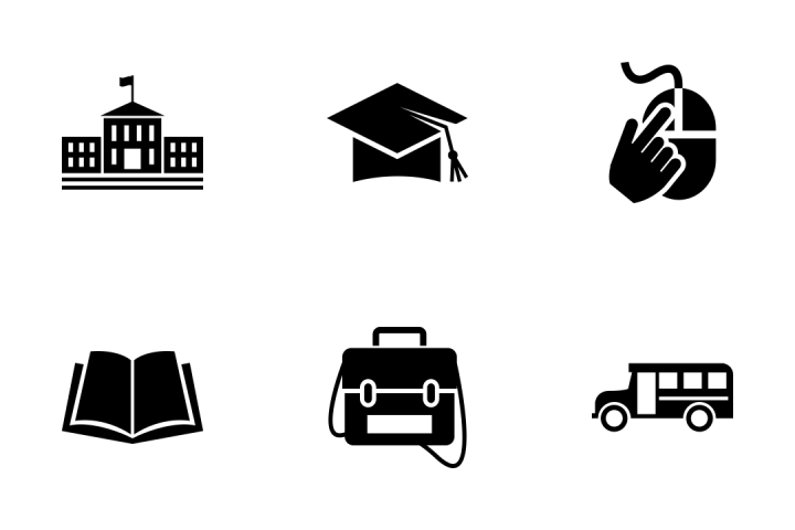 Download School And Education Vector Icons Icon Pack 720x480 Download School And Education Vector Icons Icon Pack