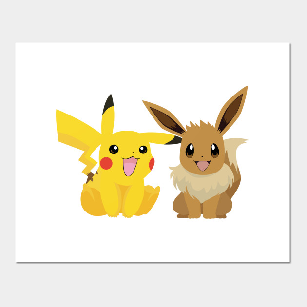 630x630 Pikachu And Eevee