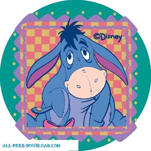 Winnie The Pooh Eeyore Free Vector In Encapsulated Postscript 518x518 Winnie The Pooh Eeyore Free Vector In Encapsulated Postscript