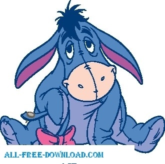 Winnie The Pooh Eeyore Free Vector In Encapsulated Postscript 330x329 Winnie The Pooh Eeyore Free Vector In Encapsulated Postscript