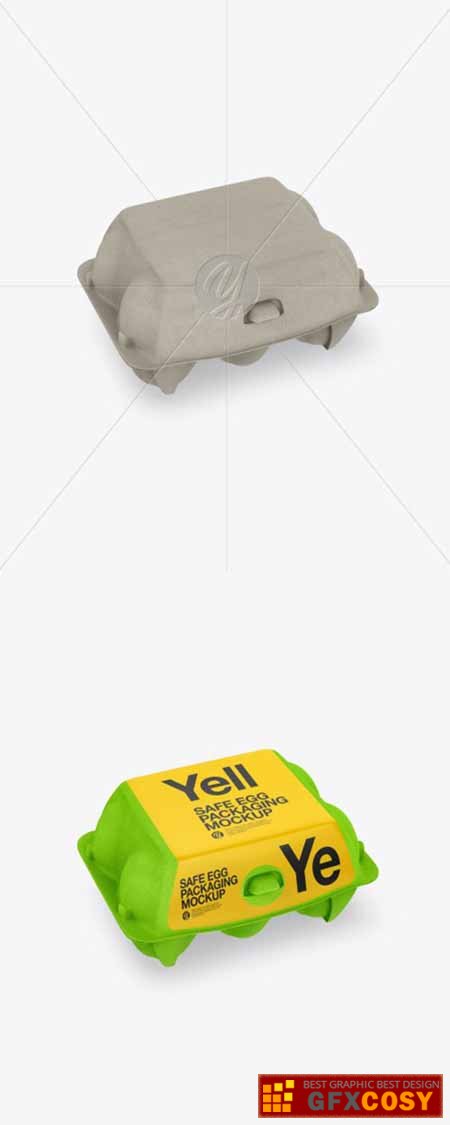 450x1125 Egg Carton Pack Mockup Free Download Photoshop Vector