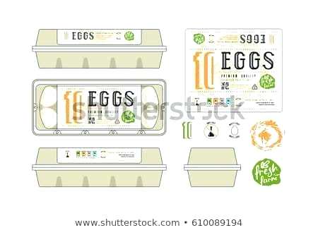 450x326 Egg Packaging Template