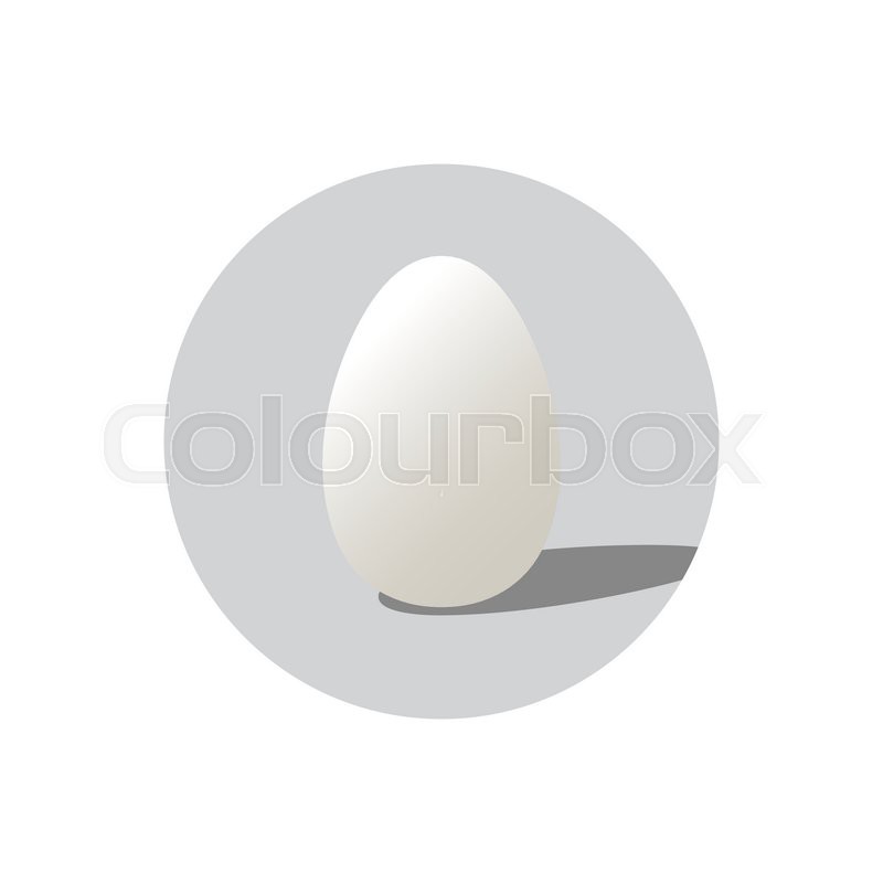 800x800 Realistic Vector Shape Of Egg Easter Stock Vector Colourbox