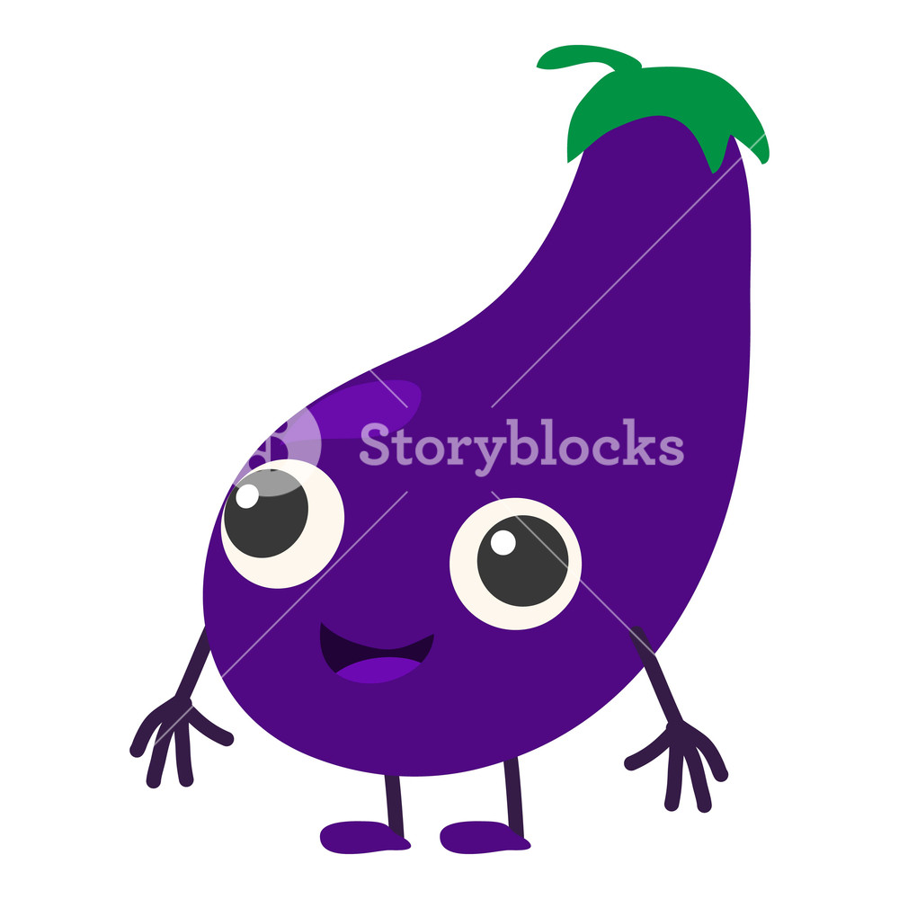 1000x1000 Eggplant Icon Cartoon Illustration Of Eggplant Vector Icon