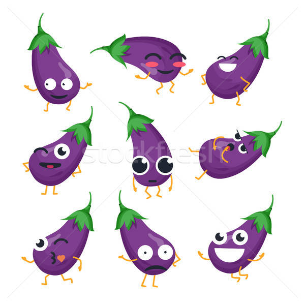 600x600 Funny Eggplant