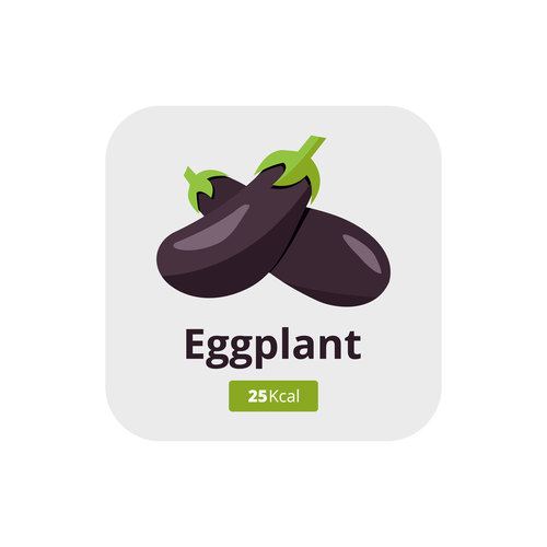 500x500 Eggplant Vector Icon Free Download