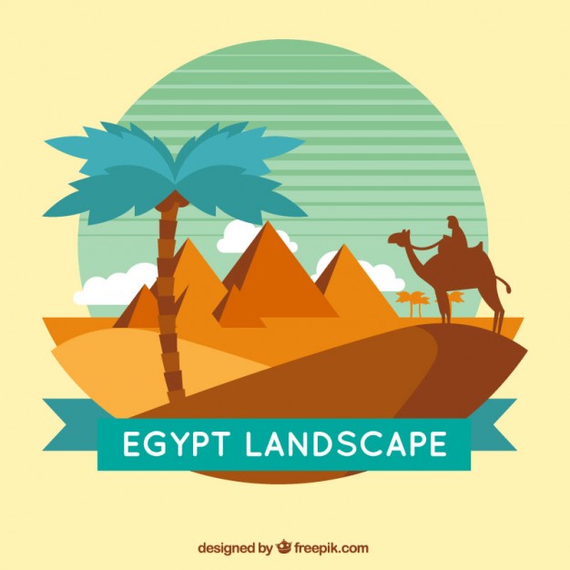 626x626 Egypt Landscape Vector Free Download