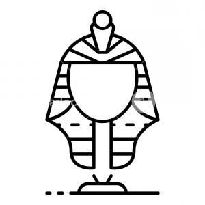 300x300 Egyptian Sphinx Statue Symbol Of Ancient Egypt Vector Cultracing