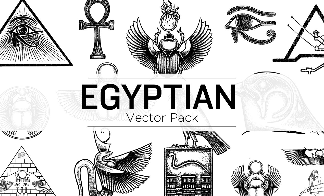 1270x770 Egyptian Vector Pack
