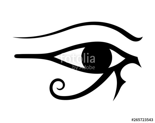 500x398 Egyptian Eye Illustration Stock Image And Royalty Free Vector