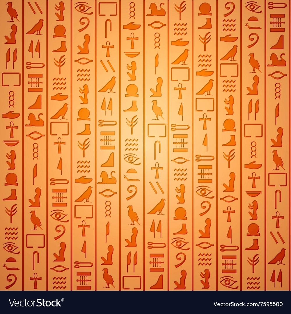1000x1080 Hieroglyphics Pictures Hieroglyphics Background Vector Image