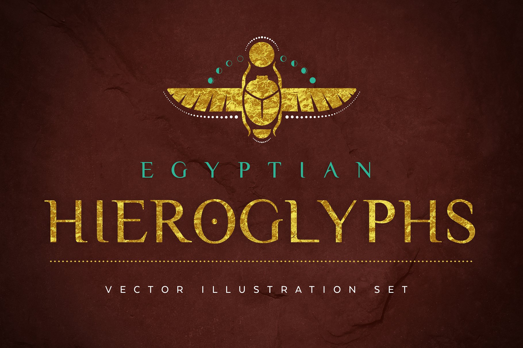1820x1211 The Egyptian Hieroglyphs Vector Set