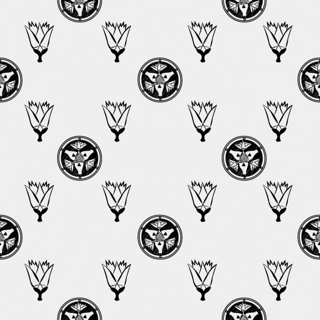 626x626 Ancient Egyptian Pattern Vector Free Download