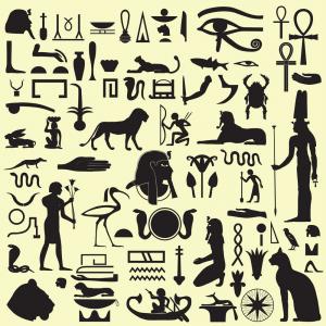 300x300 Seamless Pattern Of Ancient Egyptian Symbols And Decoration Egypt