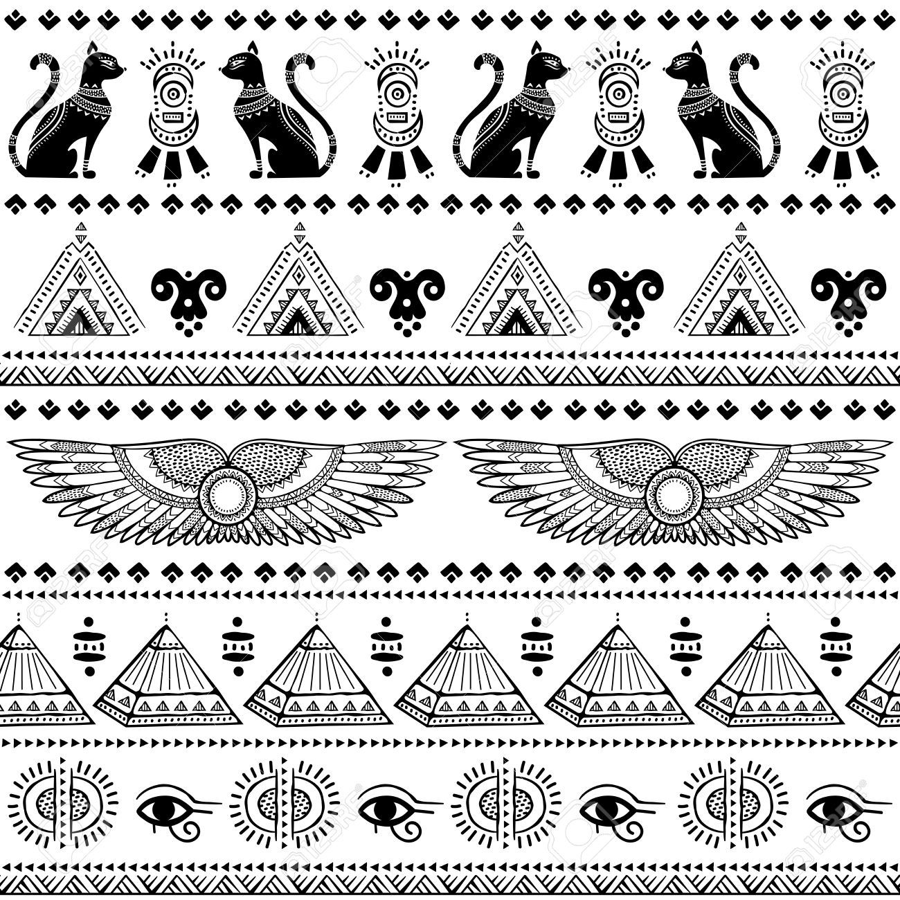1300x1300 Stock Vector Egype Egyptian Tattoo, Egypt Tattoo, Egyptian Symbols