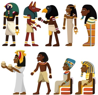 378x368 Vector Egyptian Pharaoh Free Vector Download