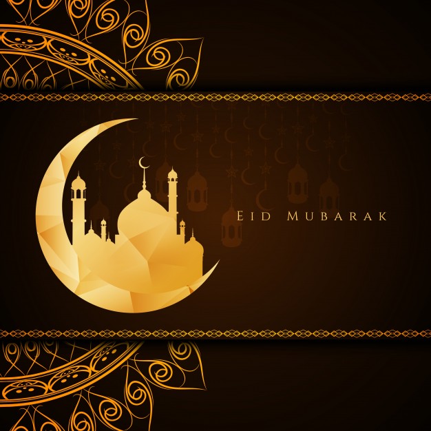 Creative Religious Eid Mubarak Design Vector Free Download 626x626 Creative Religious Eid Mubarak Design Vector Free Download