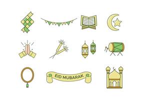 286x200 Eid Mubarak Free Vector Art