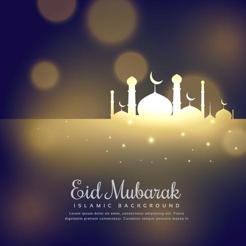 Bokeh Eid Mubarak Vector Design Stock Images 490x490 Bokeh Eid Mubarak Vector Design Stock Images