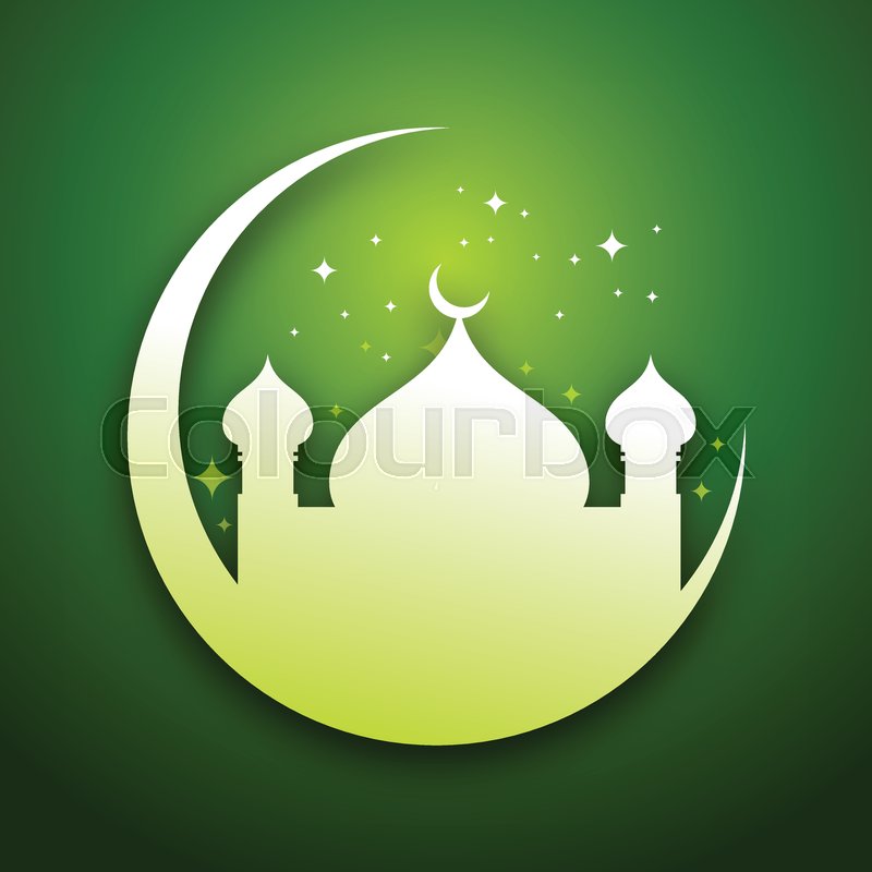 Green Eid Mubarak Vector Graphic Card Stock Vector Colourbox 800x800 Green Eid Mubarak Vector Graphic Card Stock Vector Colourbox