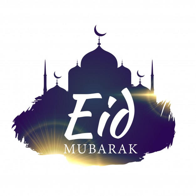 Dark Blue Eid Mubarak Vector Design With Sun Effect Vector Free 626x626 Dark Blue Eid Mubarak Vector Design With Sun Effect Vector Free